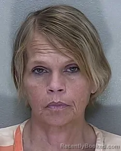 Mugshot of Mayre Elaine Ryan booked in Marion County, Florida on September 24, 2026