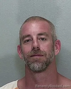 Mugshot of Brian Jeffrey Hogan booked in Marion County, Florida on September 24, 2026