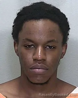Mugshot of Dejon Charles Anthony Harris booked in Marion County, Florida on September 24, 2026