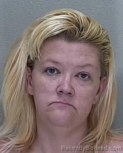Mugshot of Regina Lynn Soucey booked in Marion County, Florida on September 25, 2026