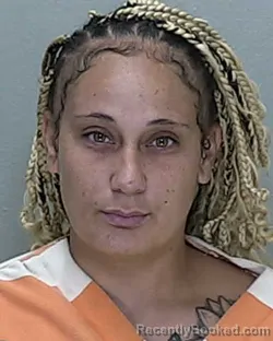 Mugshot of Desaray Ja'ease Moody booked in Marion County, Florida on September 26, 2026
