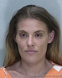 Mugshot of Christina Marie Melton booked in Marion County, Florida on September 26, 2026