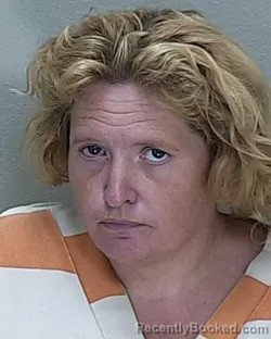 Mugshot of Amy Lynn Stiverson booked in Marion County, Florida on September 26, 2026