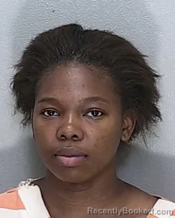 Mugshot of Breasia Abigail Otavia Dozier booked in Marion County, Florida on September 26, 2026