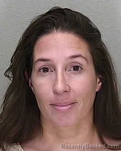 Mugshot of Michelle Angelique Rivera booked in Marion County, Florida on September 27, 2026