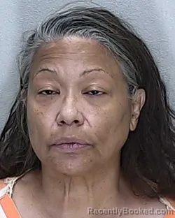Mugshot of Ana Cynthia Garcia booked in Marion County, Florida on September 27, 2026