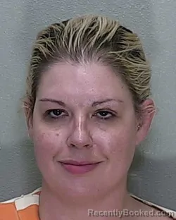 Mugshot of Contessa Naomi Novak booked in Marion County, Florida on September 28, 2026