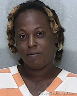 Mugshot of Sheranta Marie Wilson booked in Marion County, Florida on September 28, 2026