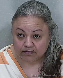 Mugshot of Jeannette Vassallo booked in Marion County, Florida on September 28, 2026