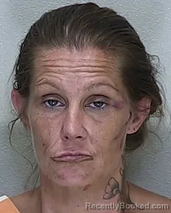 Mugshot of Jennifer Ann Cook booked in Marion County, Florida on September 29, 2026