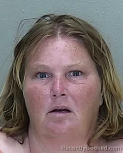 Mugshot of Melody Faith Luke booked in Marion County, Florida on September 29, 2026