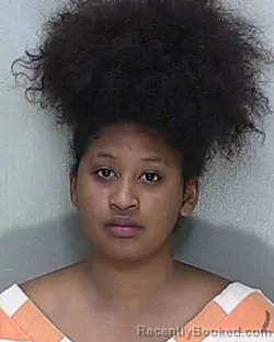 Mugshot of Samyah Tejada Rolle booked in Marion County, Florida on September 29, 2026