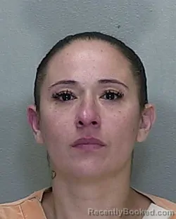 Mugshot of Ashley Nicole Testa booked in Marion County, Florida on September 29, 2026