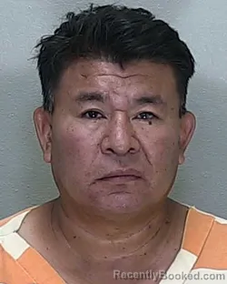 Mugshot of Candido Pu Tucubal booked in Marion County, Florida on September 29, 2026