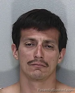 Mugshot of Joe Martin Perez Jr booked in Marion County, Florida on September 30, 2026
