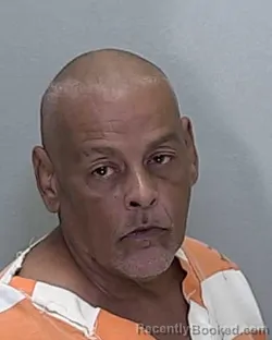 Mugshot of David Anthony Thompson booked in Marion County, Florida on October 1, 2026