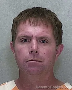 Mugshot of James Edward Begley booked in Marion County, Florida on October 1, 2026