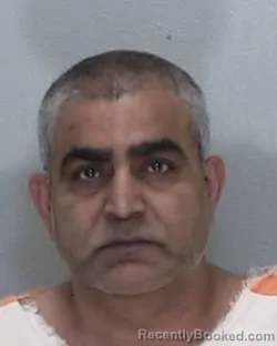Mugshot of Manojkumar N. Desai booked in Marion County, Florida on October 1, 2026