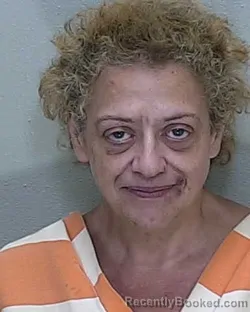 Mugshot of Kristi Marie Mankie booked in Marion County, Florida on October 2, 2026