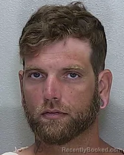 Mugshot of Zachary D Jones booked in Marion County, Florida on October 2, 2026