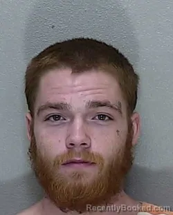 Mugshot of Devin Zachary Howard booked in Marion County, Florida on October 2, 2026
