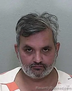 Mugshot of Rashminkumar Chandulal Patel booked in Marion County, Florida on October 3, 2026