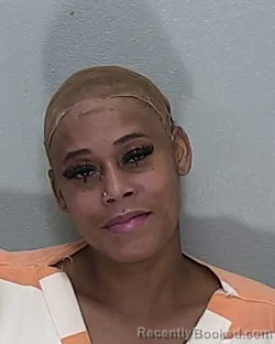 Mugshot of Deviny Deona Martin booked in Marion County, Florida on October 3, 2026