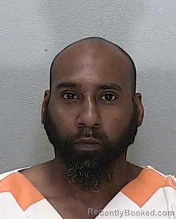Mugshot of Dominic Andre Taylor booked in Marion County, Florida on October 3, 2026