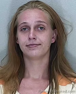 Mugshot of Jazlyn Danielle Wilber booked in Marion County, Florida on October 3, 2026