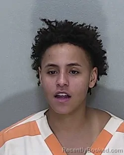 Mugshot of Dasanni Emonie Sky Bentley booked in Marion County, Florida on October 4, 2026