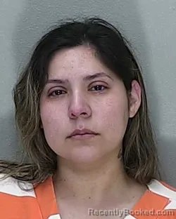 Mugshot of Tiffany Marie Hernandez booked in Marion County, Florida on October 4, 2026