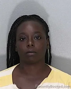 Mugshot of Jakariya Latrice Ellis booked in Marion County, Florida on October 5, 2026