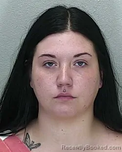 Mugshot of Leanna Rose Churchill booked in Marion County, Florida on October 6, 2026