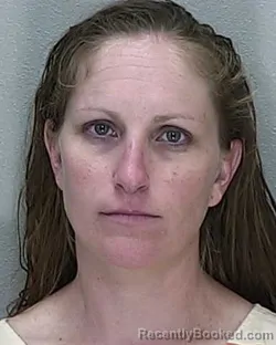 Mugshot of Krisanne Marie Ocedek booked in Marion County, Florida on October 6, 2026