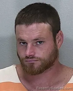 Mugshot of Zachary Alexander Jenkinson booked in Marion County, Florida on October 6, 2026