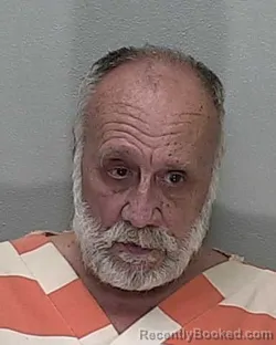 Mugshot of Joseph F Deveau booked in Marion County, Florida on October 6, 2026