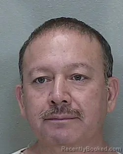 Mugshot of Juan Gabriel Espinal booked in Marion County, Florida on October 6, 2026