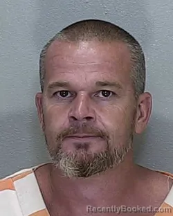 Mugshot of Michael Earl Shuman booked in Marion County, Florida on October 6, 2026