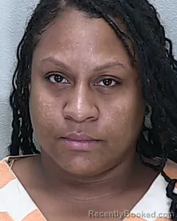 Mugshot of Tiana Patricia Wright booked in Marion County, Florida on October 6, 2026