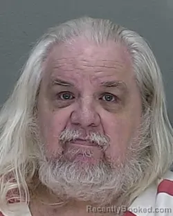 Mugshot of William Wheelis booked in Marion County, Florida on October 7, 2026