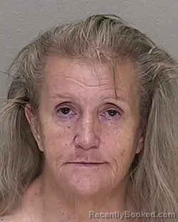 Mugshot of Brenda Boaz booked in Marion County, Florida on October 7, 2026