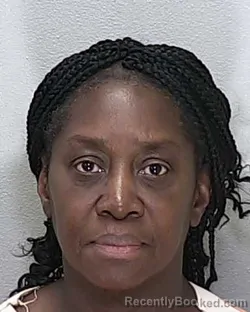 Mugshot of Carol Thomas booked in Marion County, Florida on October 7, 2026