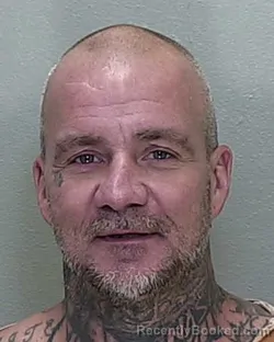 Mugshot of Jamey Bryan Hendrixson booked in Marion County, Florida on October 7, 2026