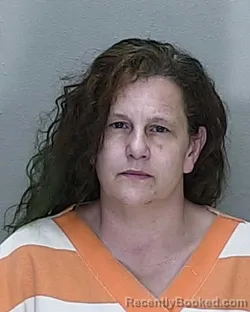 Mugshot of Jennifer Rose Wiechers booked in Marion County, Florida on October 7, 2026