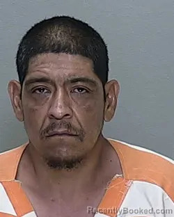 Mugshot of Jose Ramiro Sierra Garcia booked in Marion County, Florida on October 7, 2026