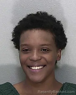 Mugshot of Keymia Amaree Smith booked in Marion County, Florida on October 7, 2026
