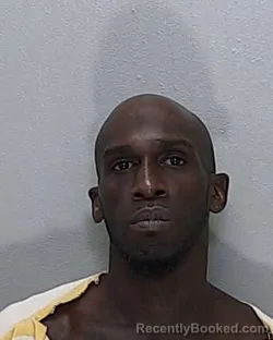 Mugshot of Tremaine Sherard Thomas booked in Marion County, Florida on October 8, 2026