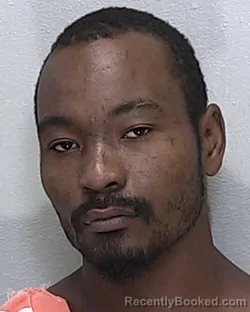 Mugshot of Tyrese Cortez Ingram booked in Marion County, Florida on October 8, 2026