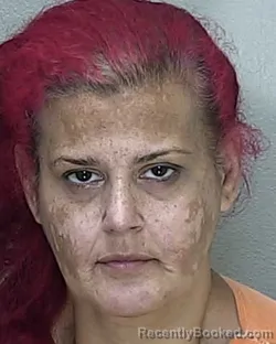 Mugshot of Yahaira Roman booked in Marion County, Florida on October 8, 2026