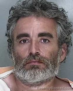 Mugshot of Andrew John Biros booked in Marion County, Florida on October 8, 2026